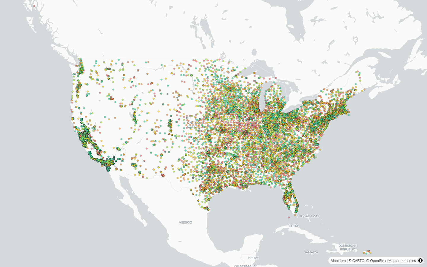 The real Senior Care record map with source-linked public records
